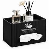 Sanidirectholding Tissue Box Cover Storage Organizer with 4K UHD WiFi Camera