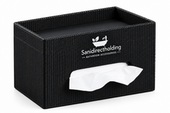 Sanidirectholding Tissue Box Cover Storage Organizer with 4K UHD WiFi Camera
