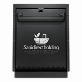 Sanidirectholding Folding Shower 2.1 with Magnetic Curtain – Black Side Entry